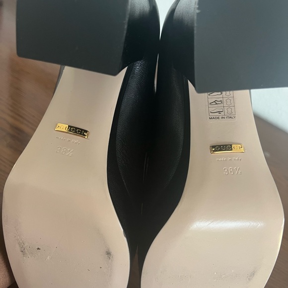 Gucci platform heeled horsebit loafers. - Picture 3 of 6